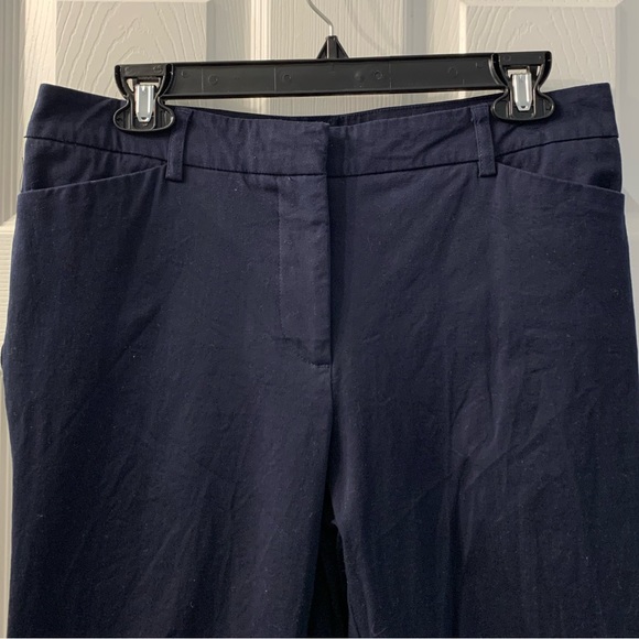 Worthington Slim Ankle Trousers - size 6 - navy blue - Picture 2 of 8